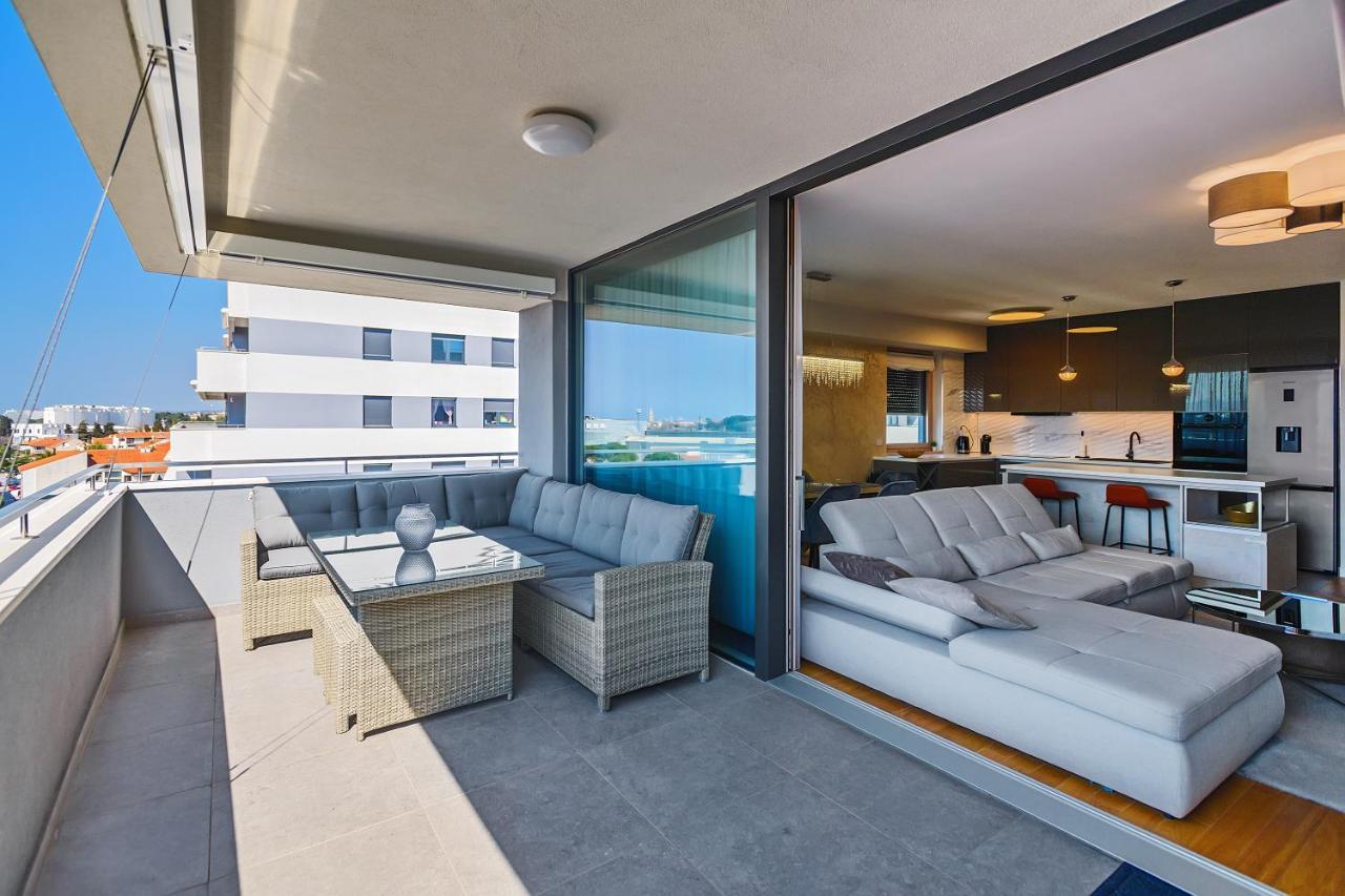 Luxury Apartment Sunset Zadar - With Garage And Balcony Kültér fotó